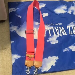 MZ Wallace Pink Crossbody Strap